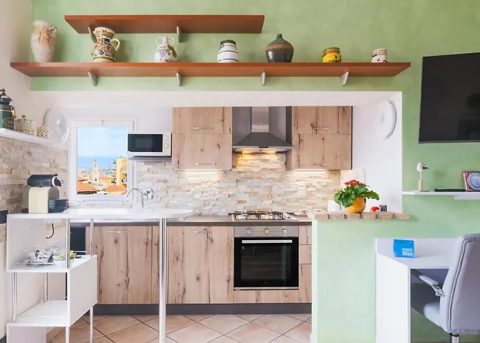 Apartamento Matty's - Center - Sea View - Free Parking - Strategic Area Sanremo